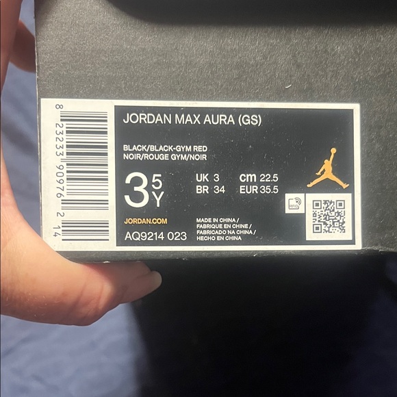 Jordan Black and Red High-Tops - Picture 4 of 4